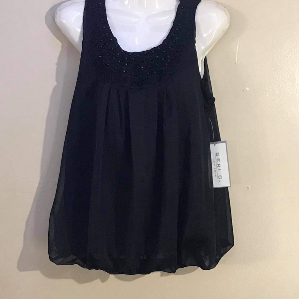 Geri C brand black shirt size LG